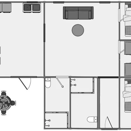 度假居 Area Con Piscina 贡多马尔